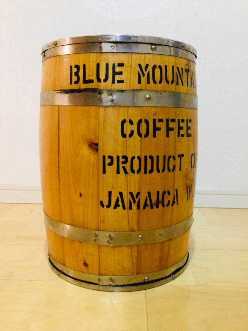 業務用 アンティーク 氷冷式アイスコーヒーサーバー 木樽型 店舗什器