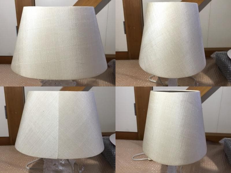 ○激レア LALIQUE Mésanges ラリック クリスタル テーブルランプ