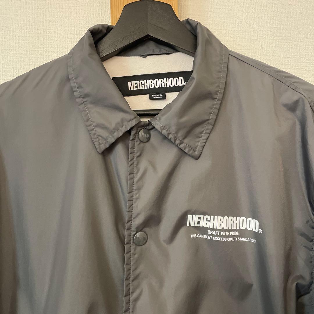 【美品】NEIGHBORHOOD ナイロンジャケット グレー　M