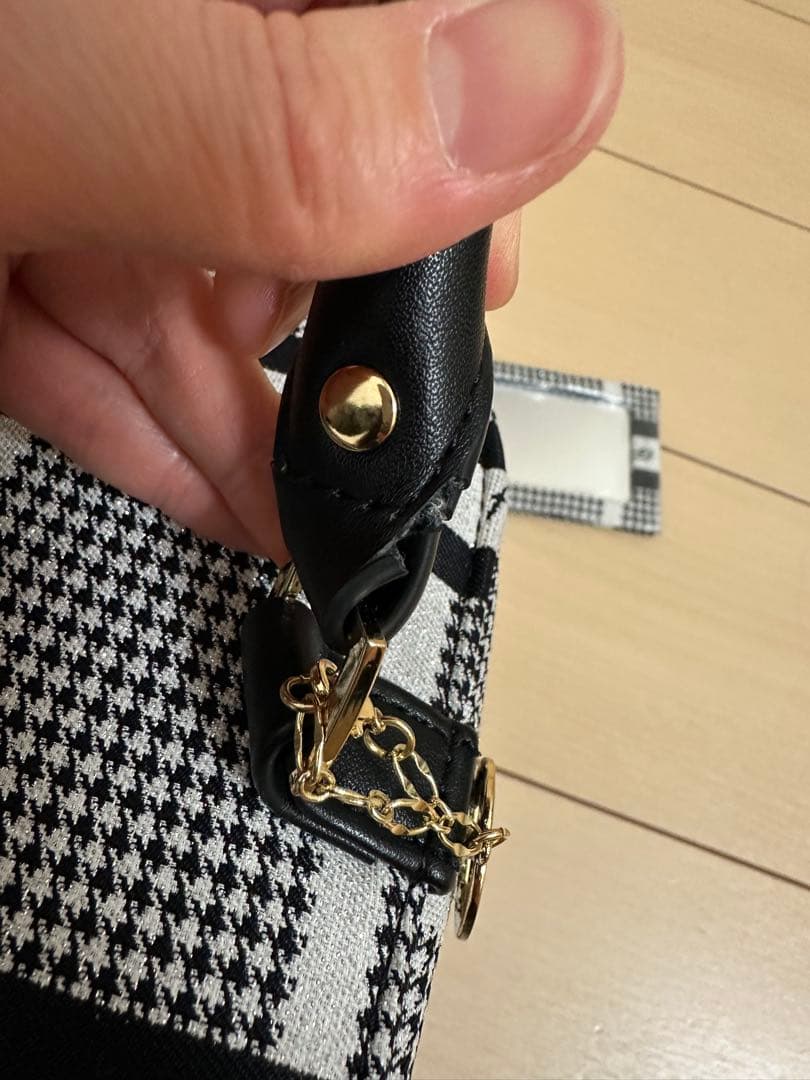 herlipto バニティバッグ　silver