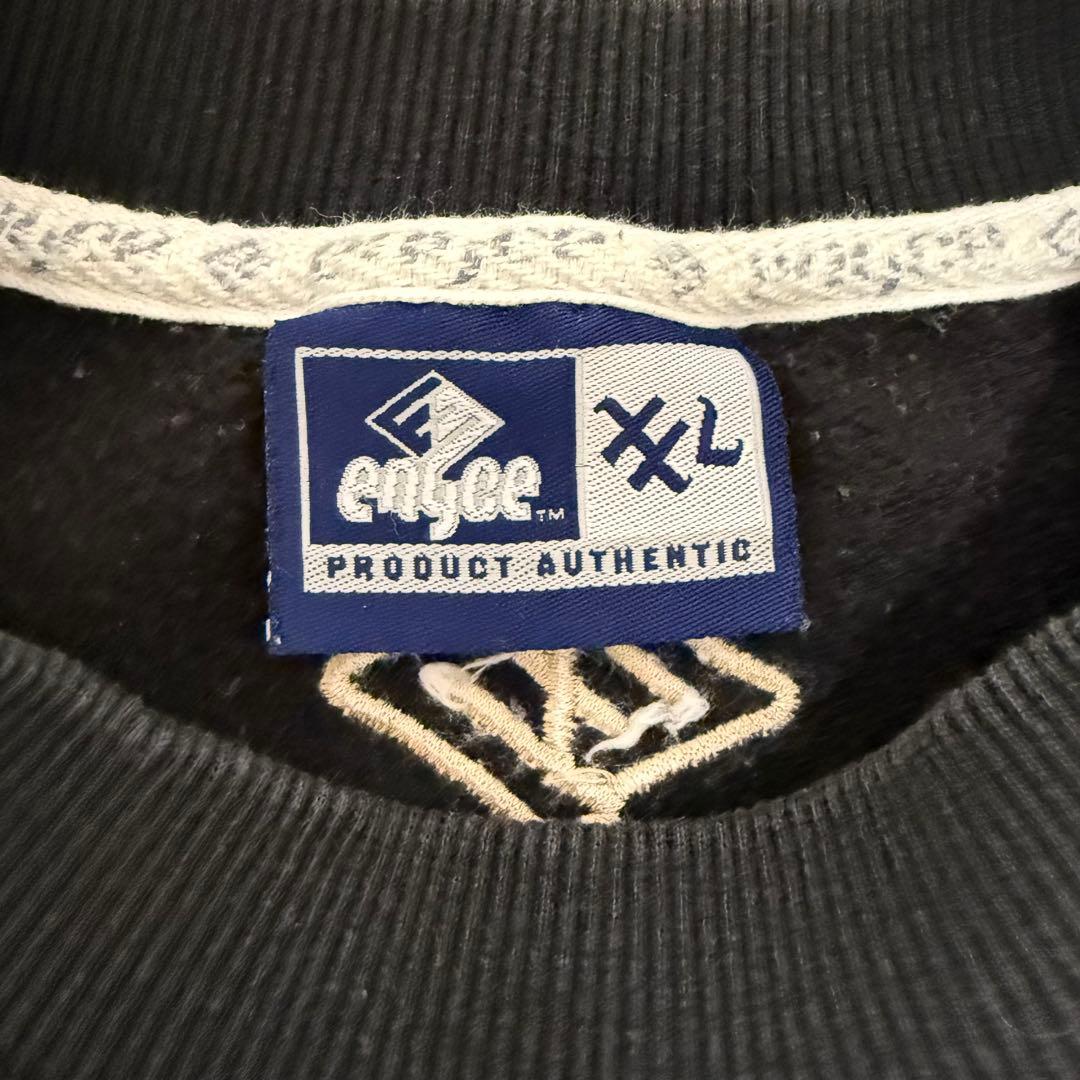 激レア【Enyce】エニーチェ ビッグロゴワッペン トレーナー 黒 サイズXXL