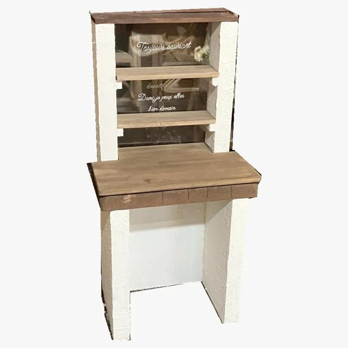 【モルタルガーデン】ショップ風ウインドウディスプレイL 漆喰インテリア&ガーデン