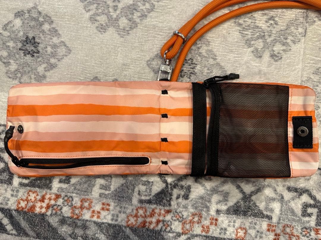 Maison Kitsuné x Topologie スマホショルダー　オレンジ