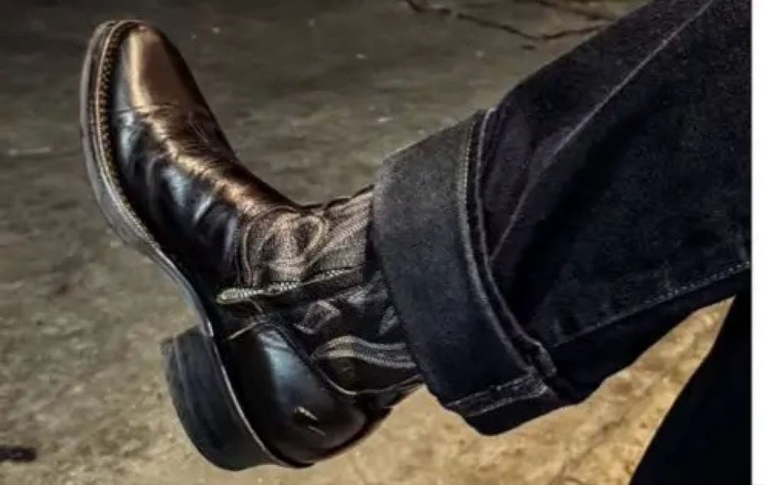 オーダーページ　Flame Zip-up Heel Boot clinch