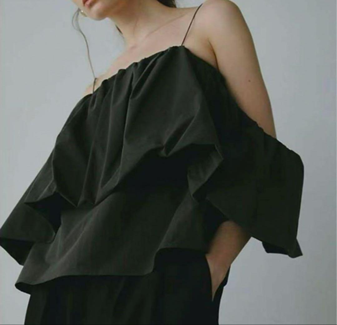 【新品未使用】⭐︎正規品⭐︎ETRE ナローストラップバルーンキャミ