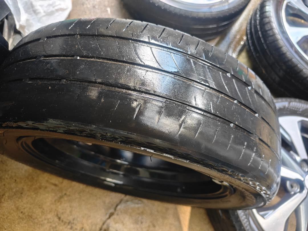 ホイール4本セット 155/55R15 三菱ekクロススペース純正　①/２