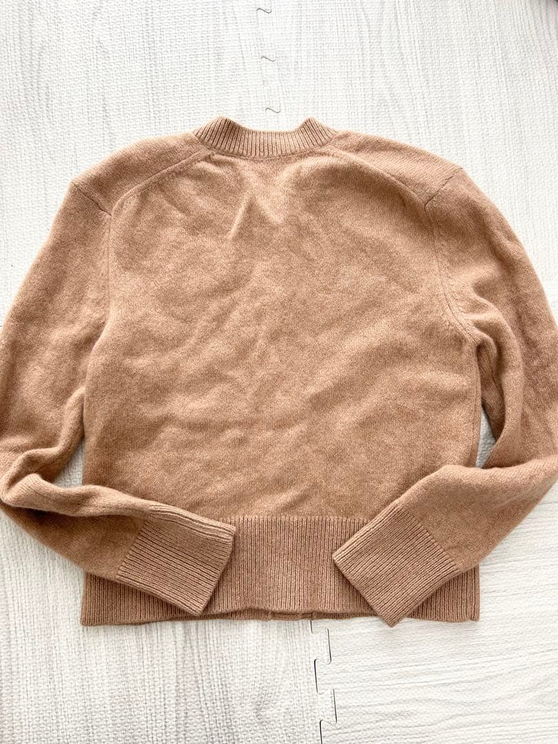 Maison Kitsuné ベージュ カーディガン