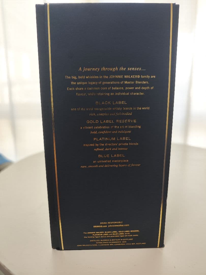 ジョニーウォーカー ザコレクション 200ml 4本セット 未使用