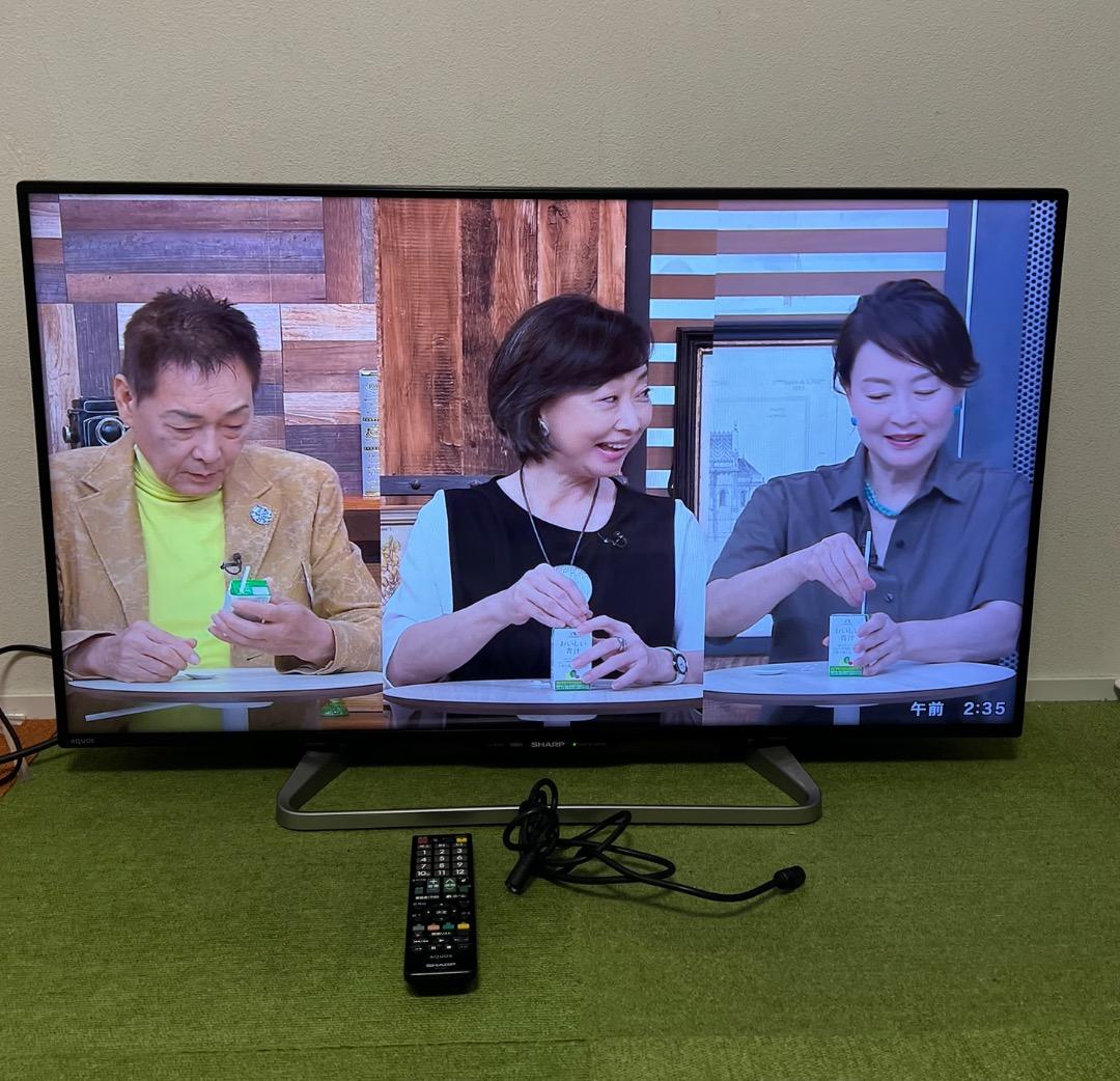 シャープ40インチAQUOS液晶テレビYouTube視聴可能