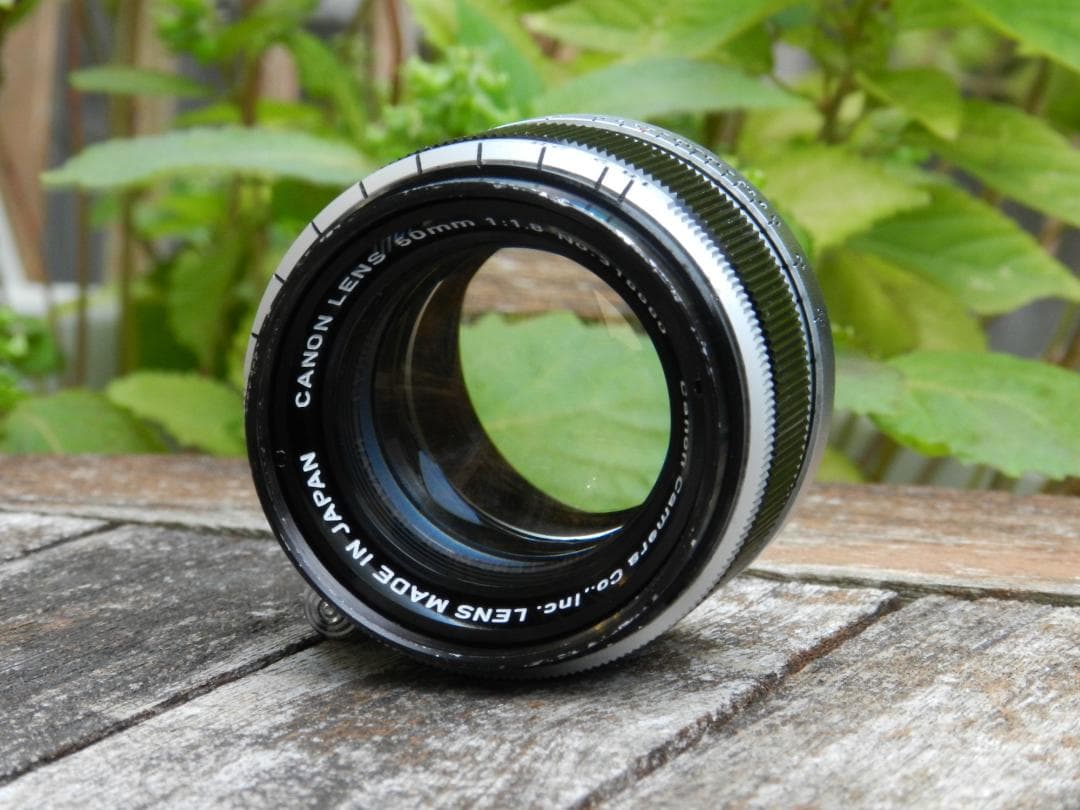 美品 CANON llS バルナックライカ LENS 50 1.8 即撮影可