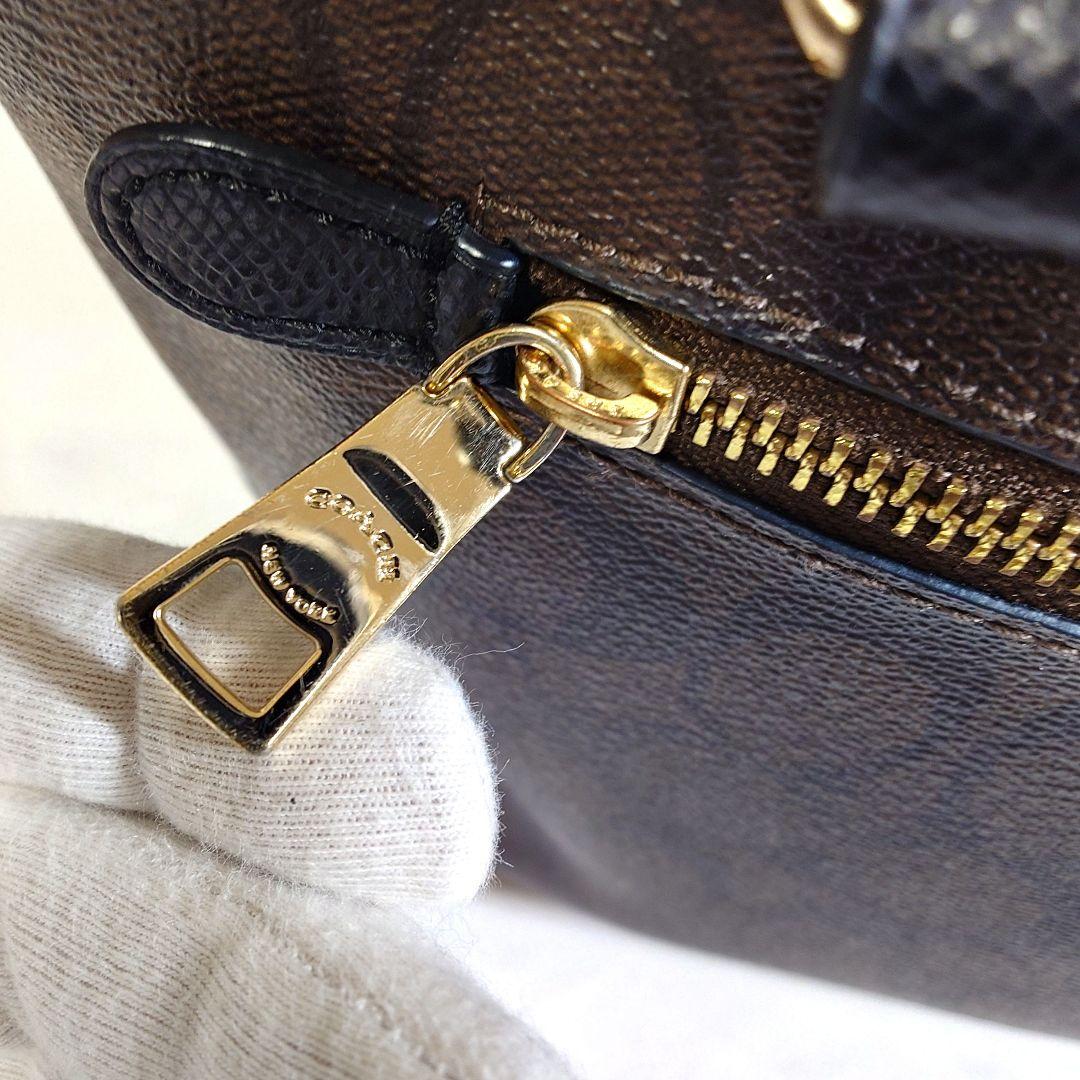 美品 コーチ シグネチャー トートバッグ　 型番F34603