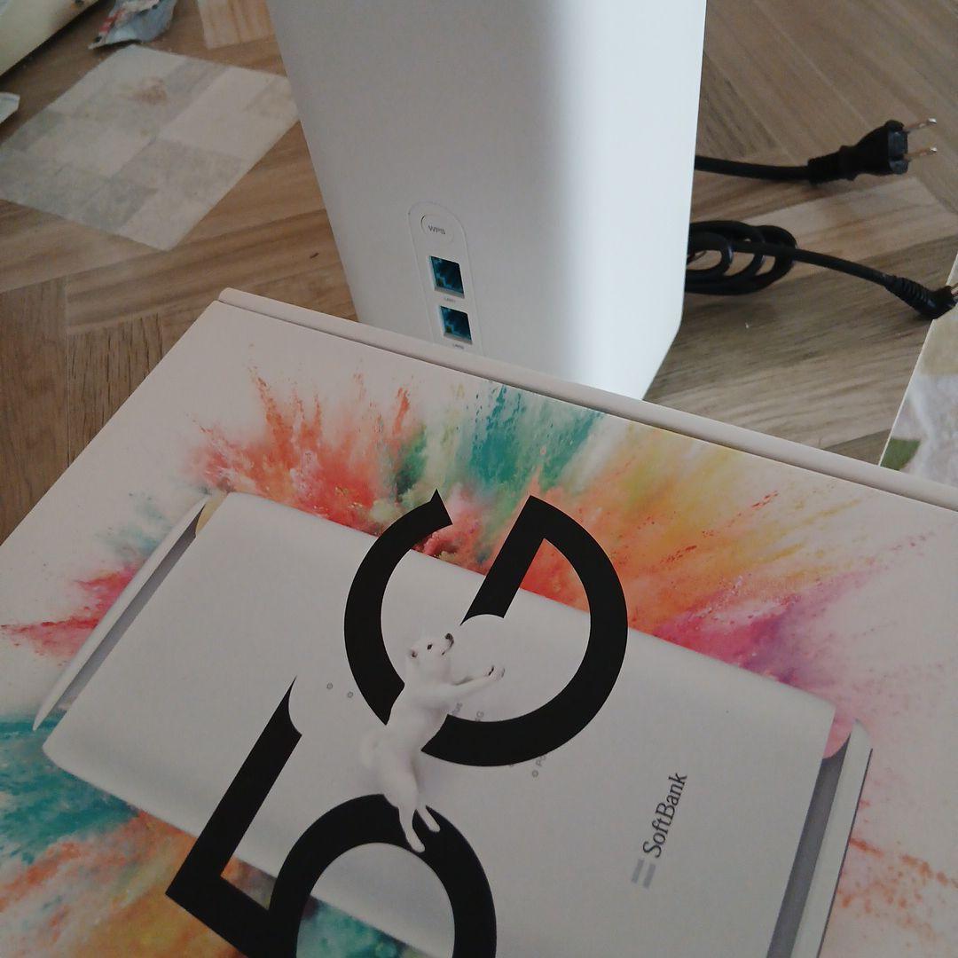 Airターミナル5です 本体と電源アダプターのセットです