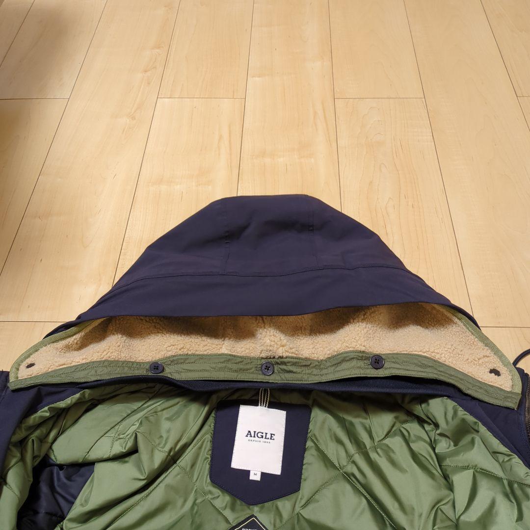 【最終値下げ】1/17迄 AIGLE ゴアテックス モコピ コート モッズコート