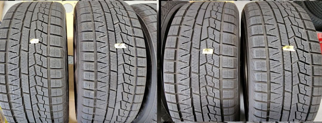 バリ溝スタッドレス〘2024年製〙245/50R18 アルミホイールセット 4本