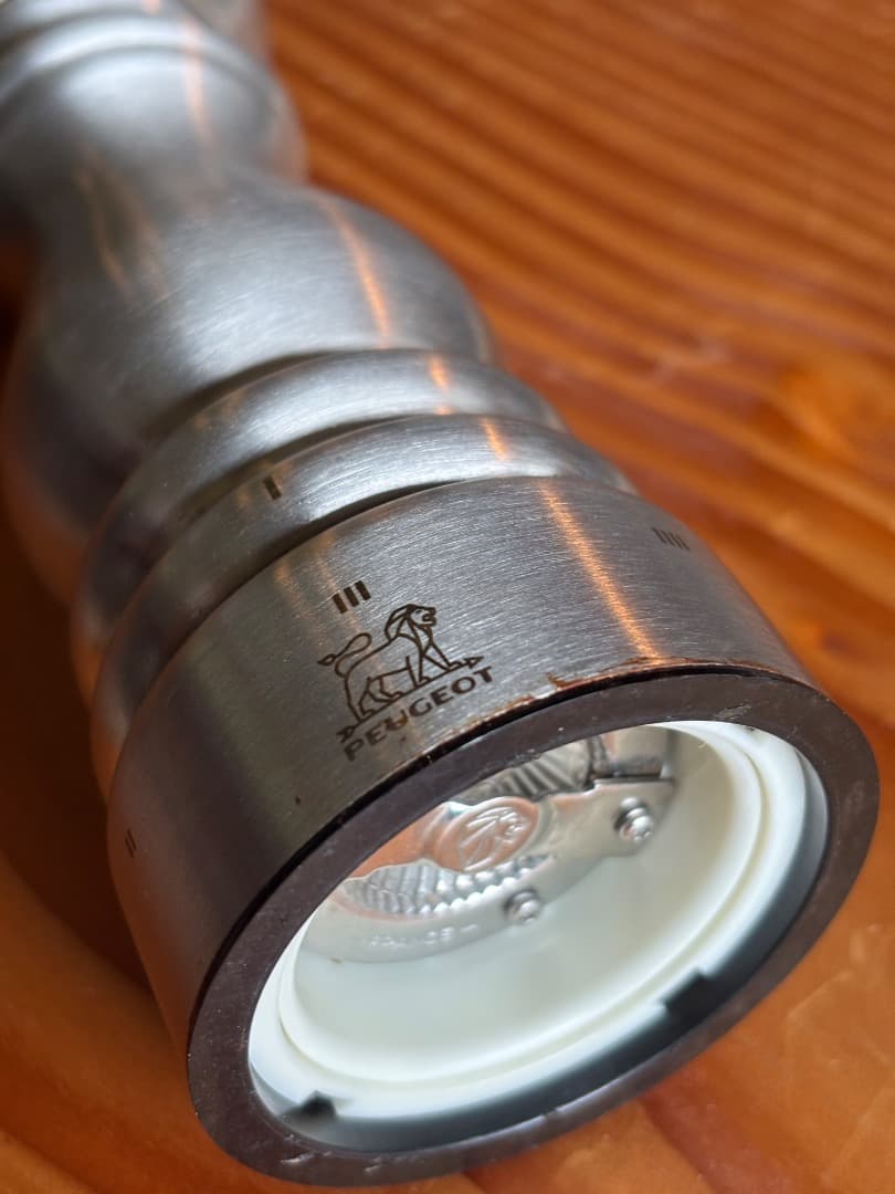 プジョー Peugeot ステンレススチール ソルトミル 約18cm フランス製