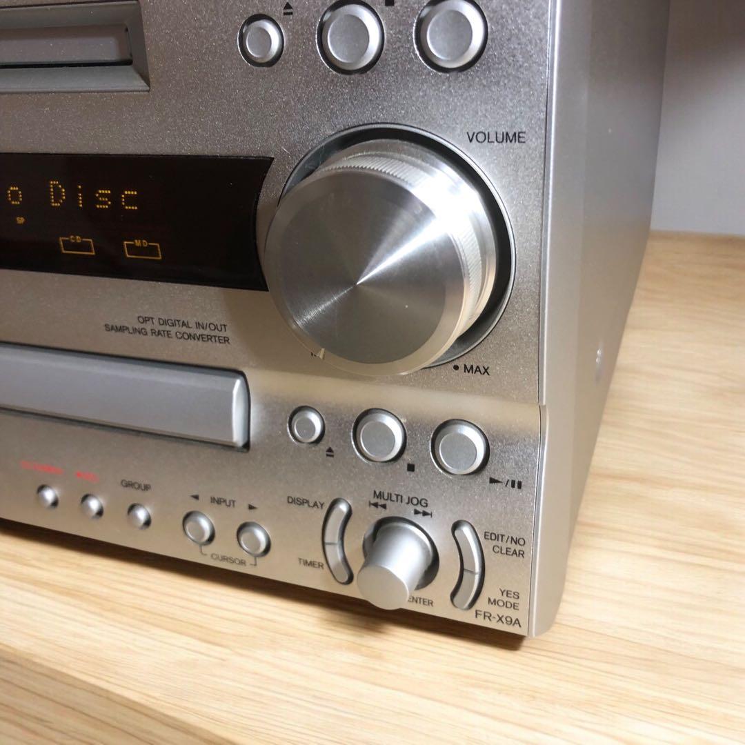 動作品　ONKYO FR-X9A CD・MD・ラジオコンポ