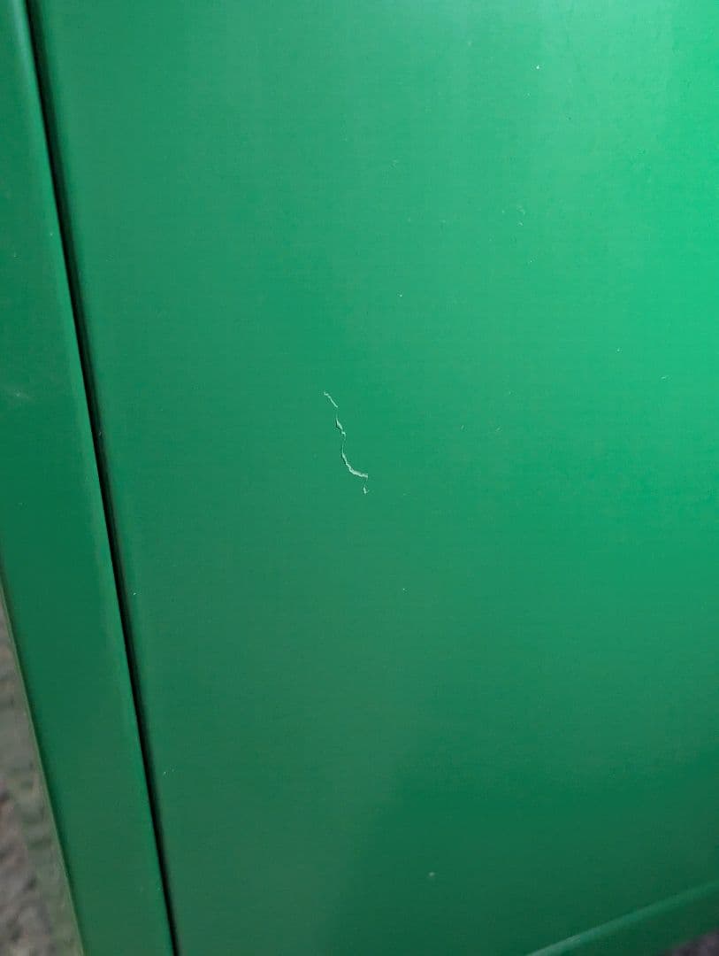 イケア ヘルメル グリーン キャスター付き 廃盤 IKEA