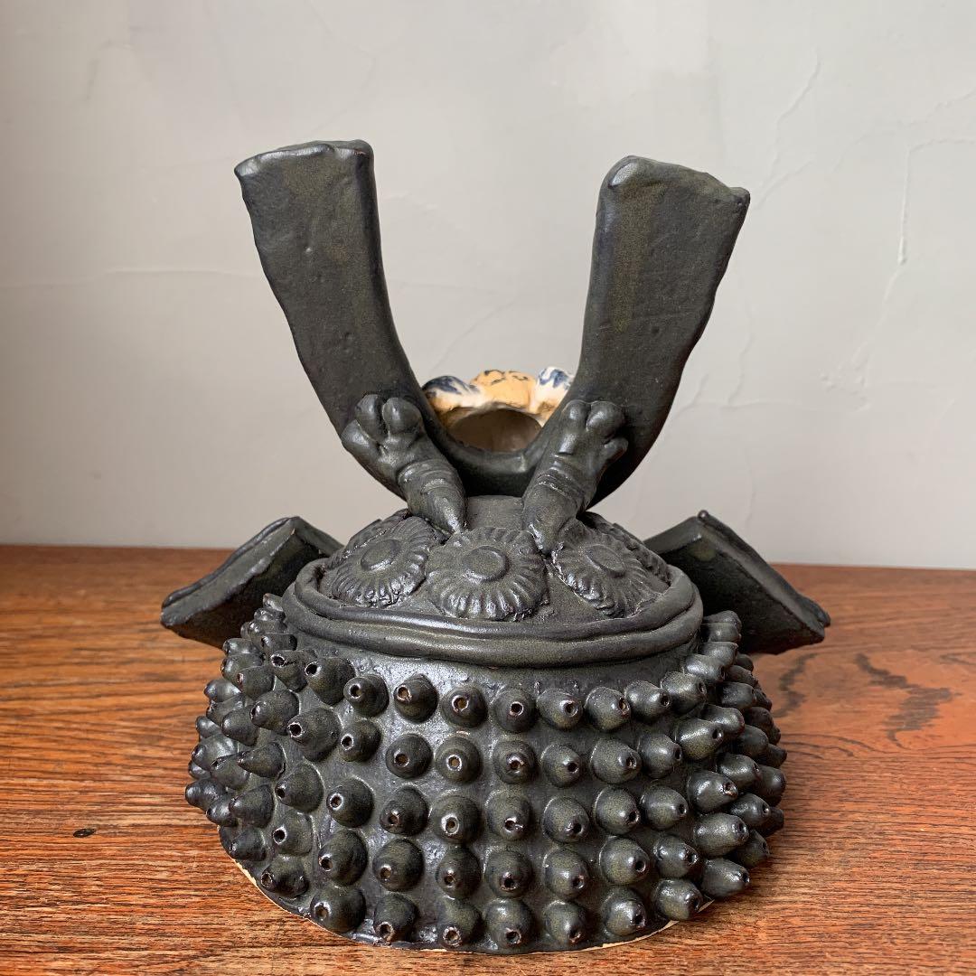 妻の作った　虎の兜　端午の節句