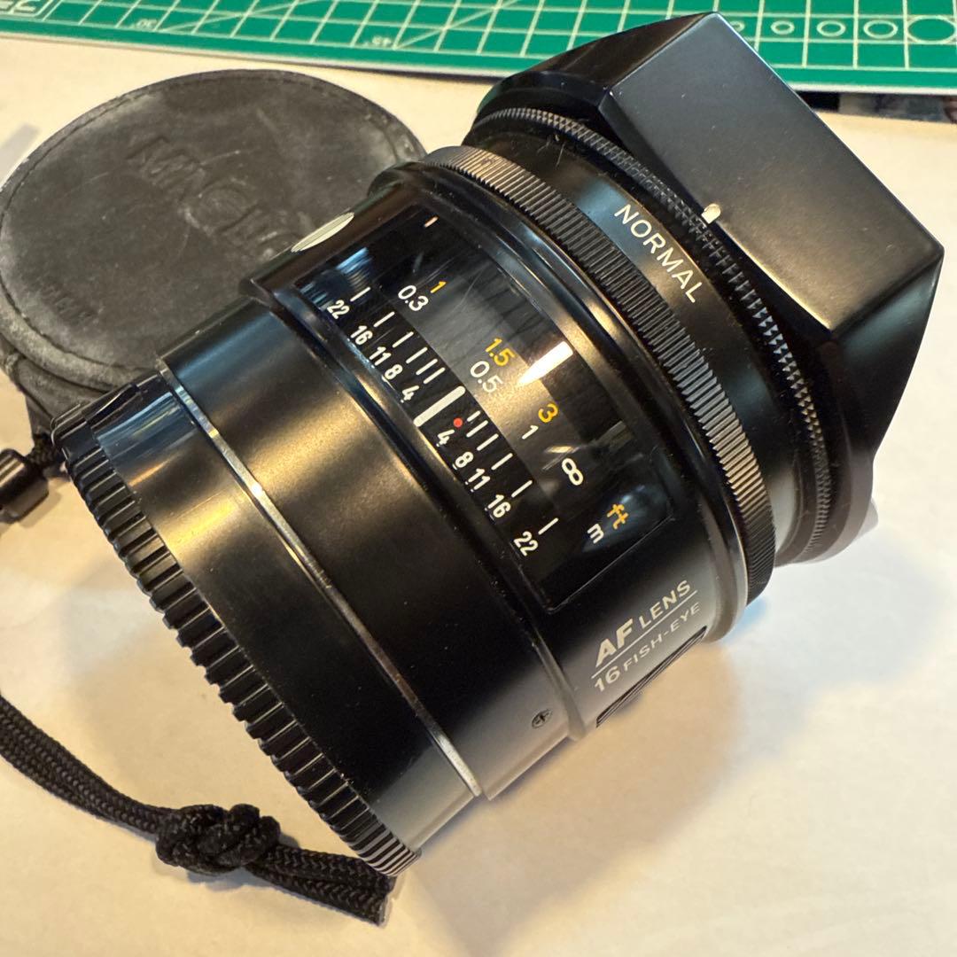 フィルムカメラ MINOLTA AF FISH-EYE 16mm f/2.8