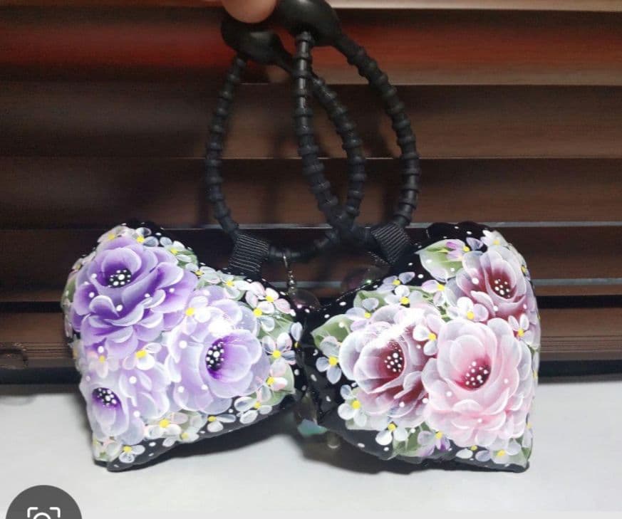 キティママページ　ウェルカムボード　トールペイント　バラ