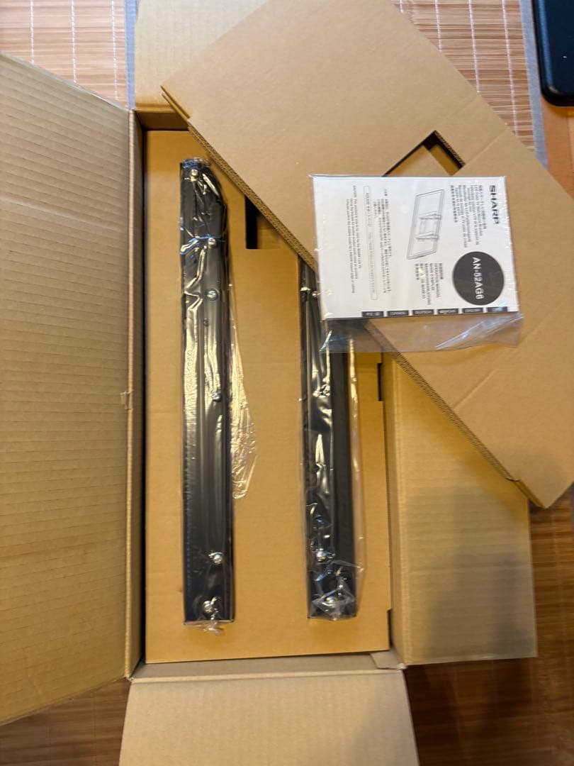 【新品未使用・開封済箱】 SHARP AN‑52AG6 壁掛け金具