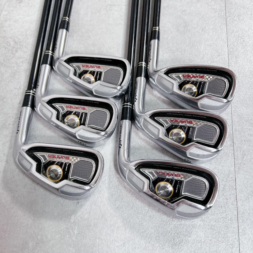 V154 テーラーメイド ツアーバーナー ゴルフ アイアンセット 6本 S