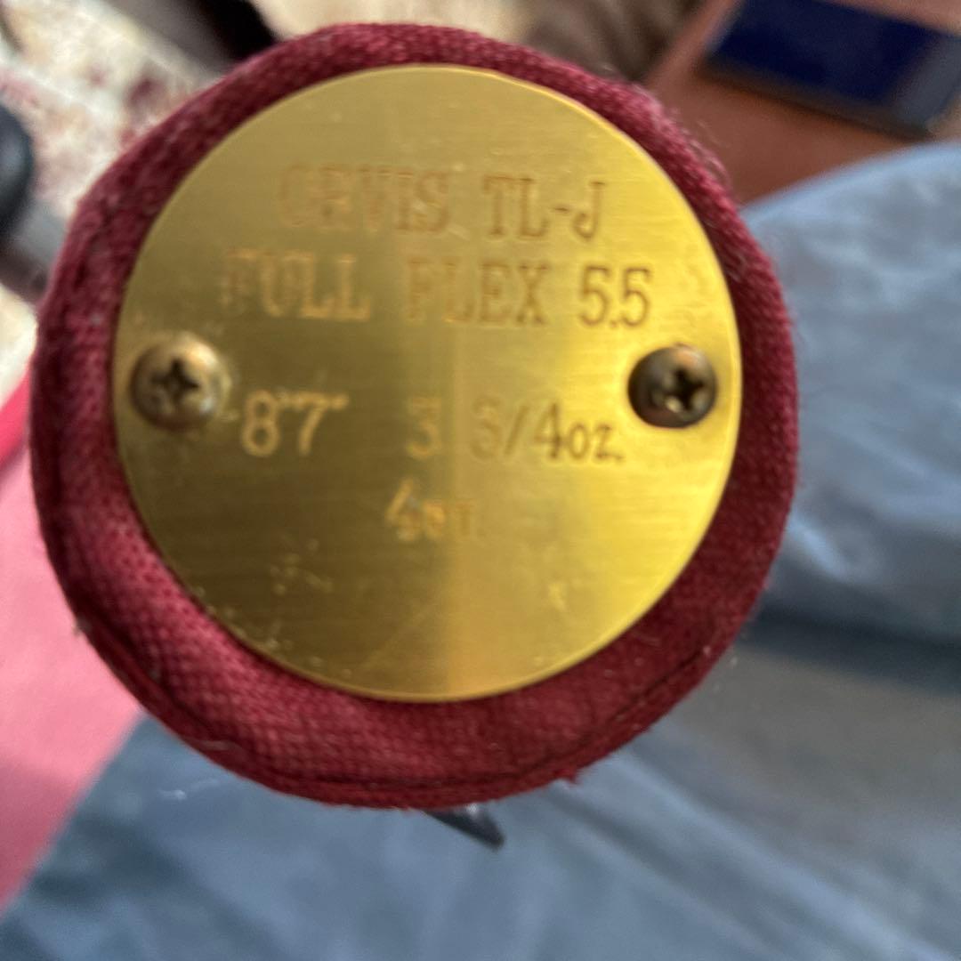 オービス　TL-J full flex 5.5 8’7 inch #4! 銘竿！