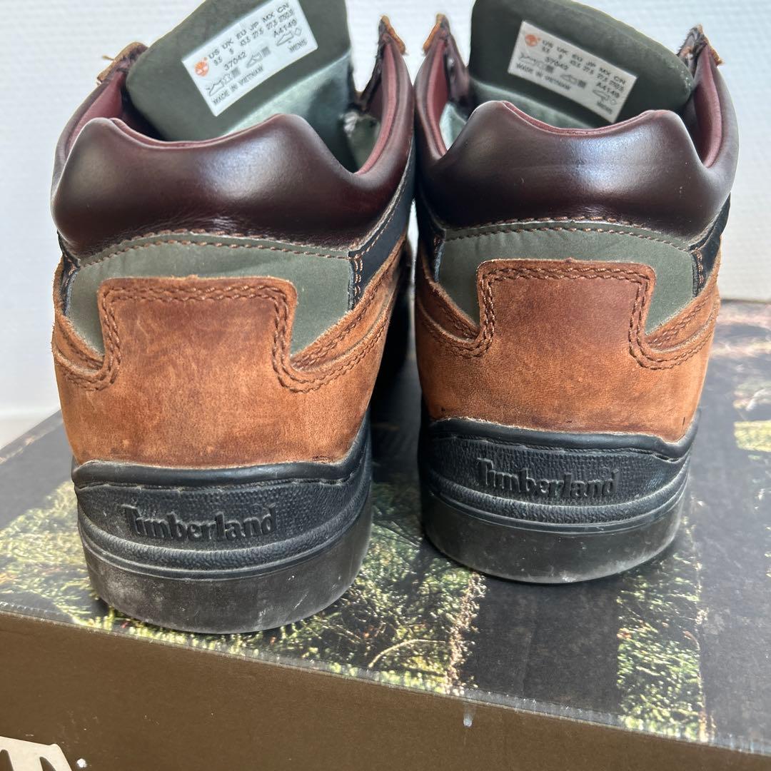 timberland moc toe gtx brown ブラウン