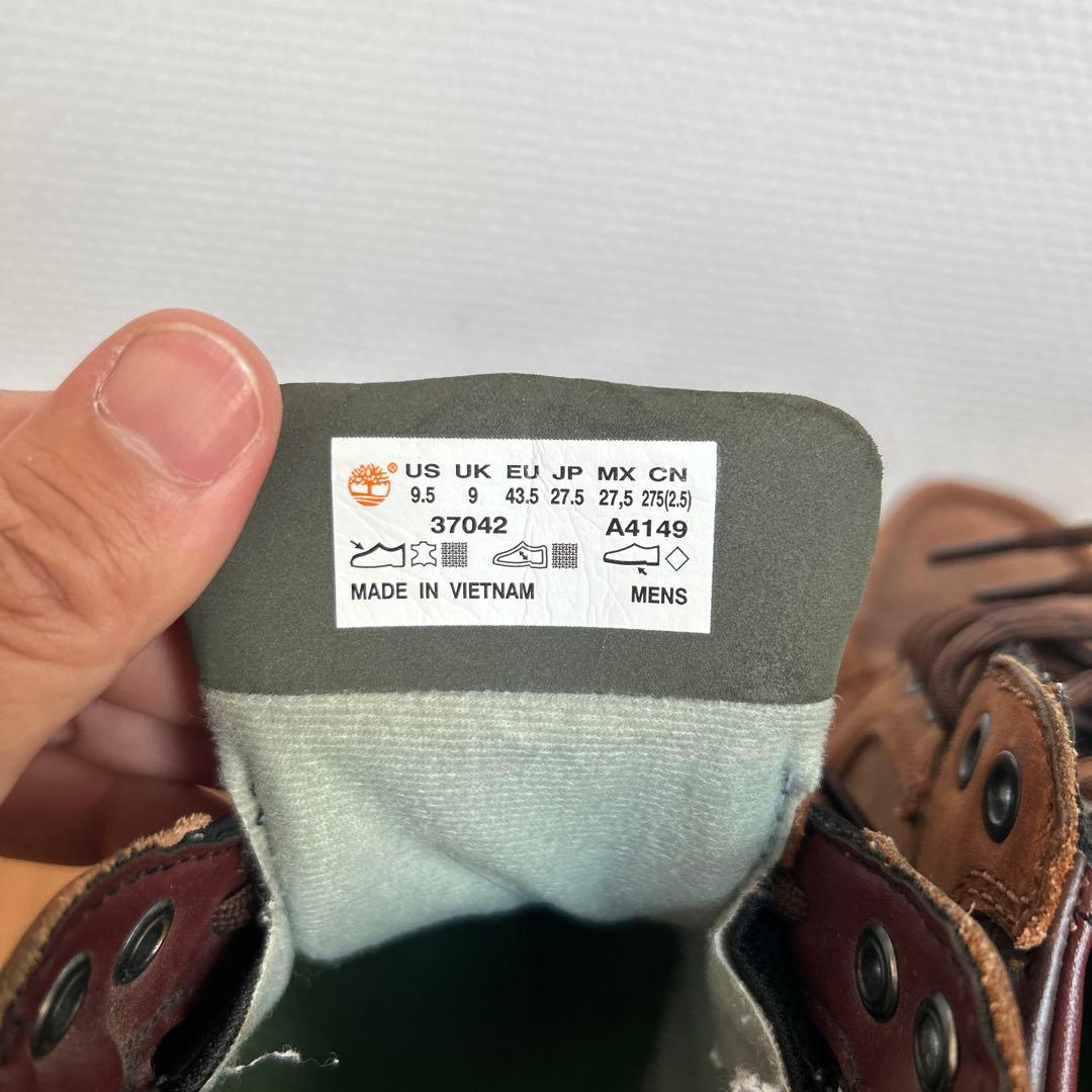 timberland moc toe gtx brown ブラウン