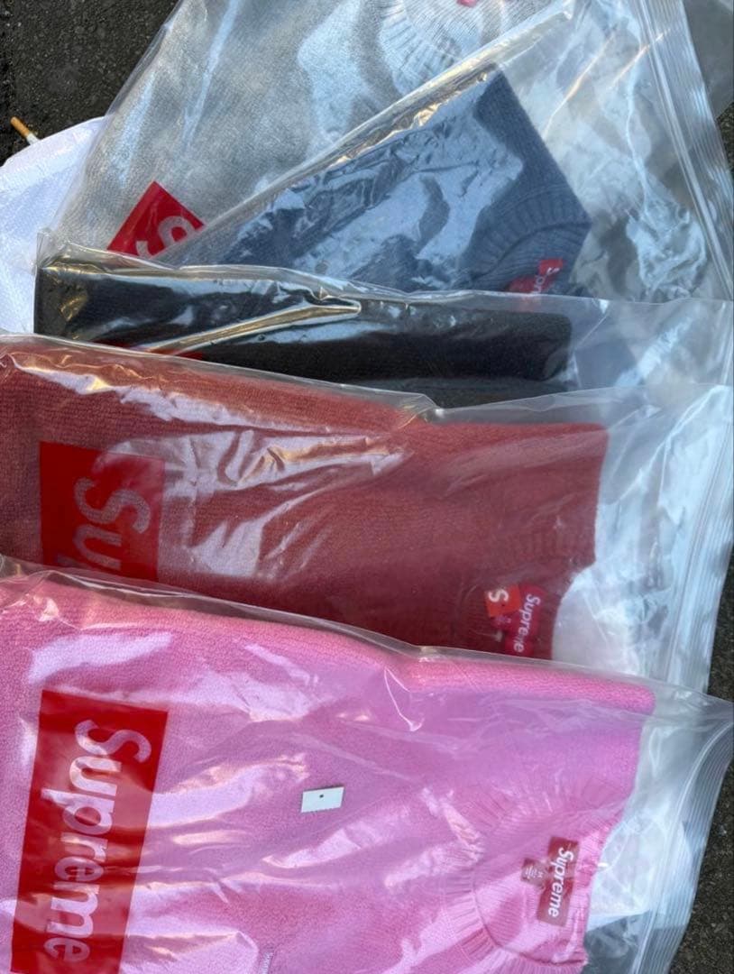 トップス Supreme Terry Small Box Sweater Grey