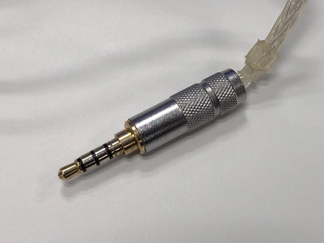 【ER-4S用】バランス接続用4極特注イヤホンケーブル