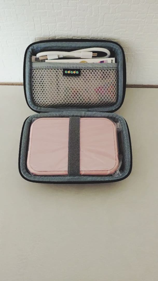 Canon ミニフォトプリンター ピンク コンパクトケース フォトペーパー50枚