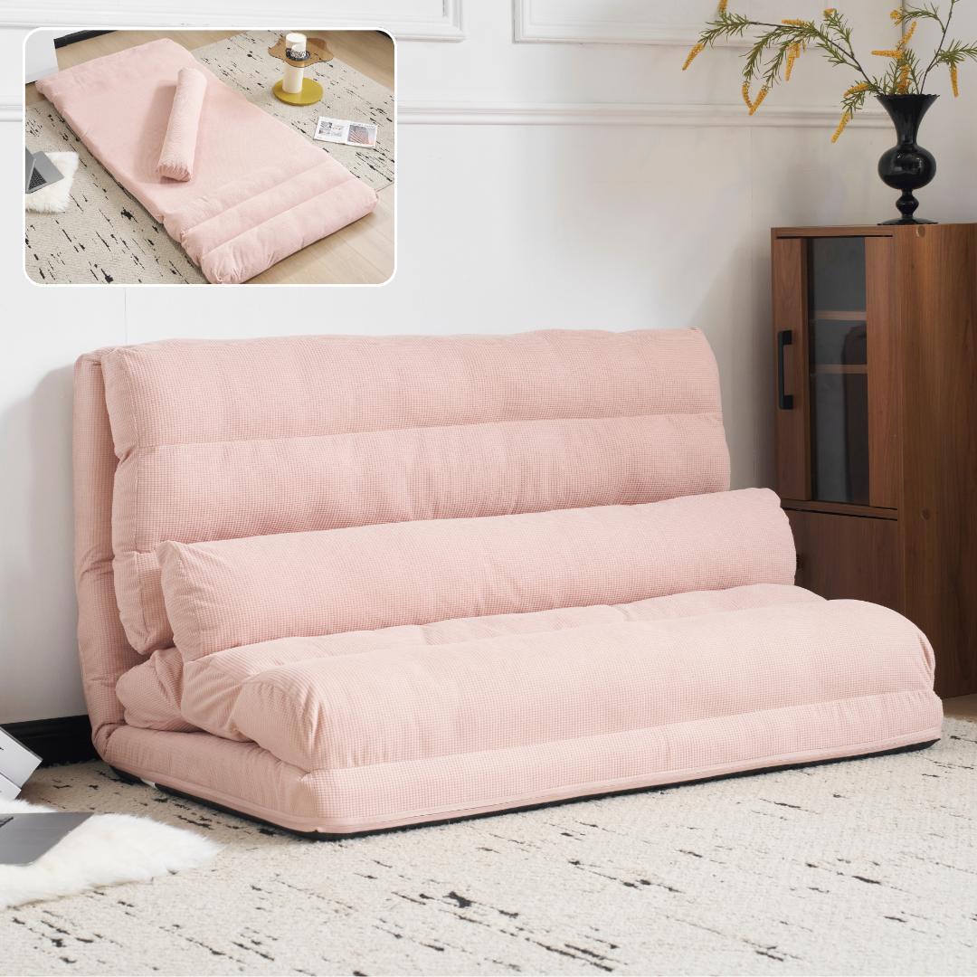 【新品】3WAY折りたたみソファベッド 組立不要 コンパクト省スペース