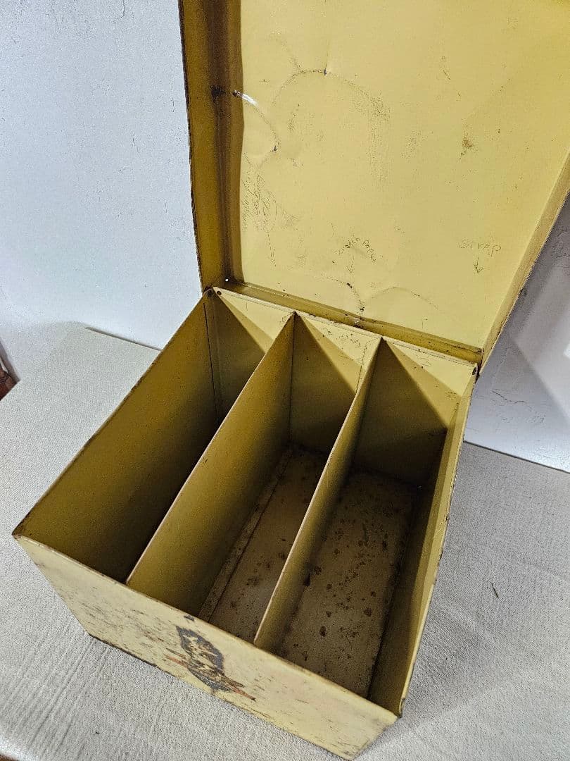 USヴィンテージ 1940-60’s ブリキのファイルケース Richfield