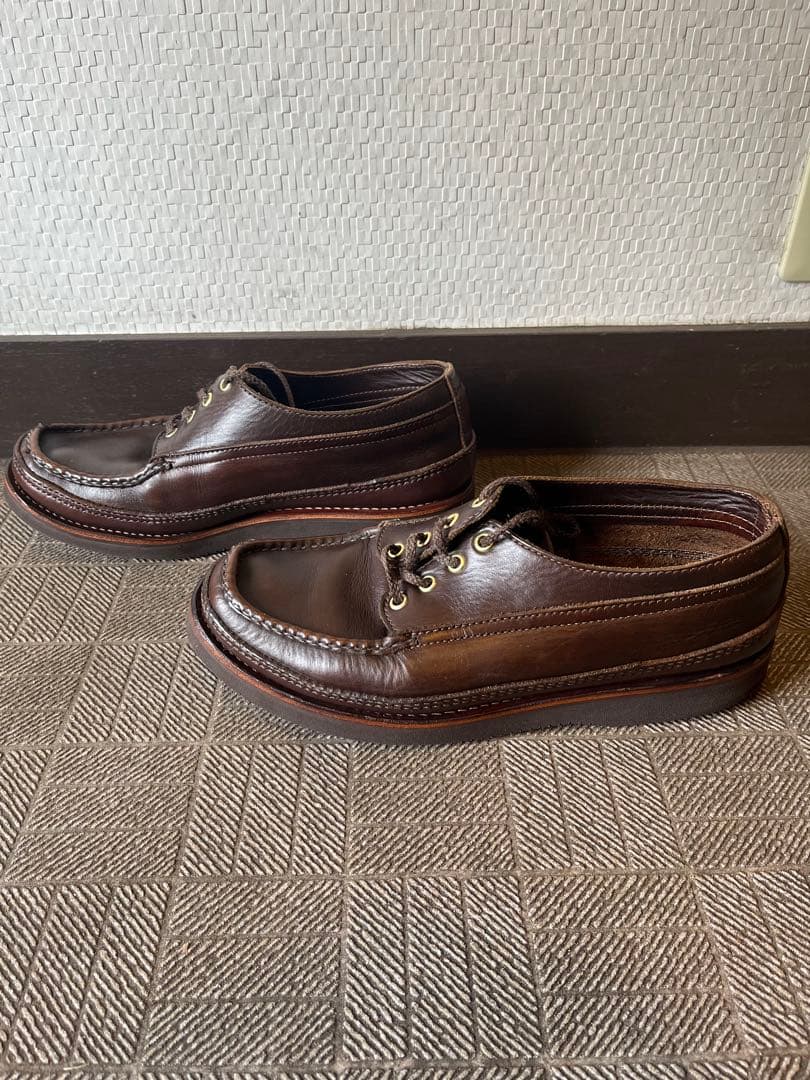 ラッセルモカシン　フィッシングオックスフォード　US9 27cm クロムエクセル