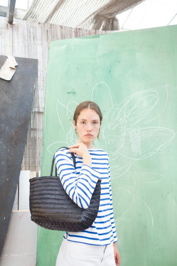 DRAGON【美品】TRIPLE JUMP BIG 黒色 メッシュバッグ