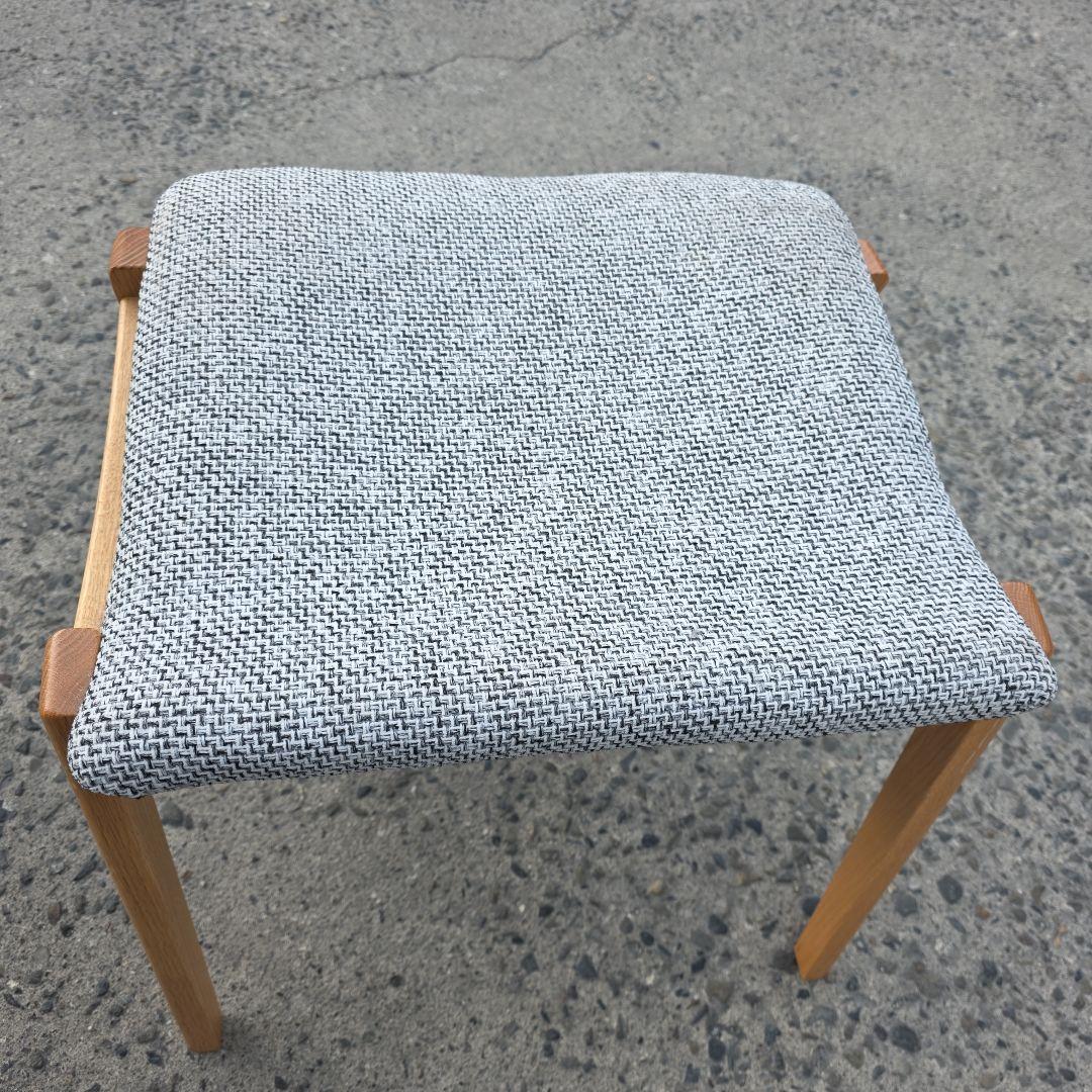 飛騨家具 hidamino 日本製 ミニマリストデザイン スツール グレー