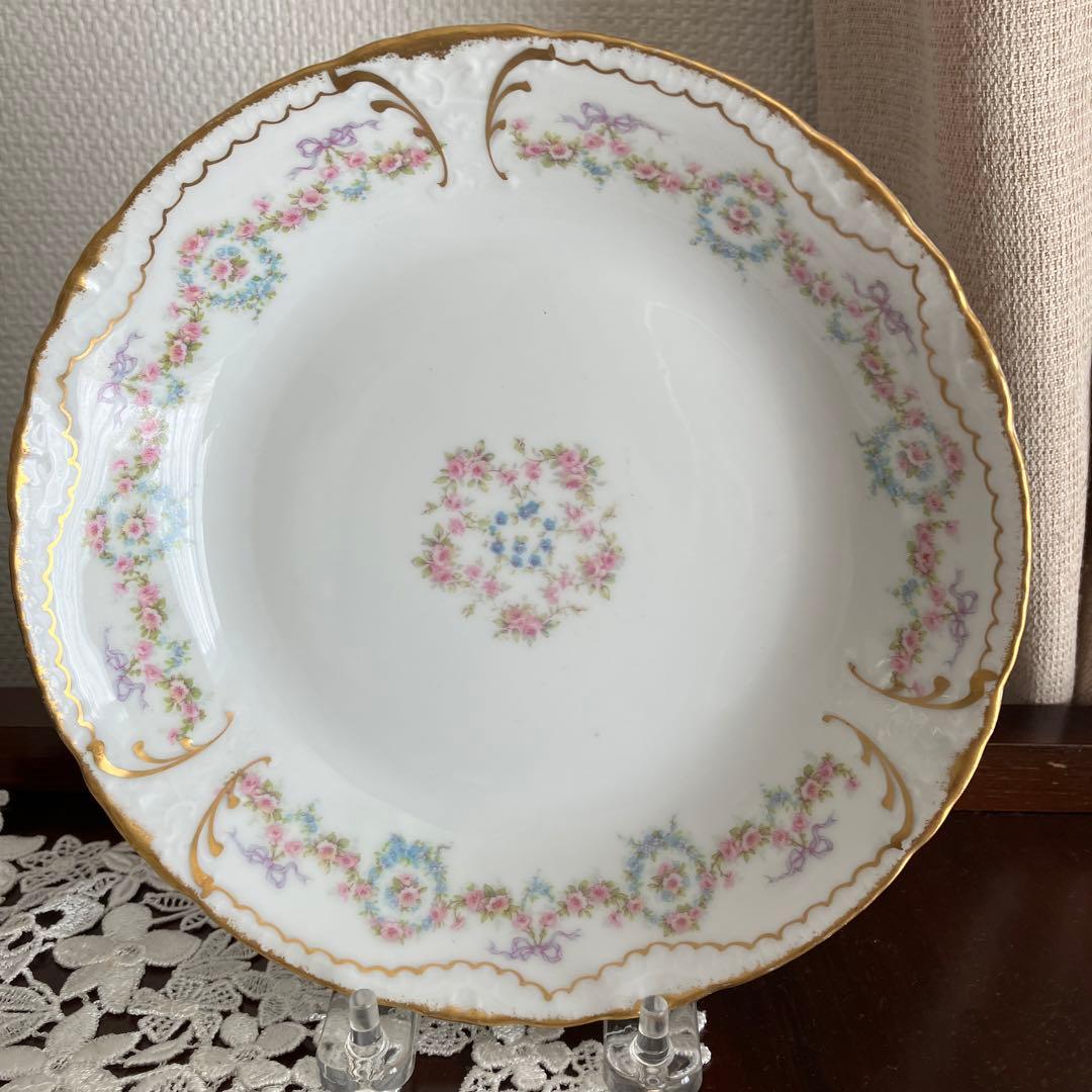 フランスアンティーク　リモージュ　アビランド シュライガー♯330 深皿