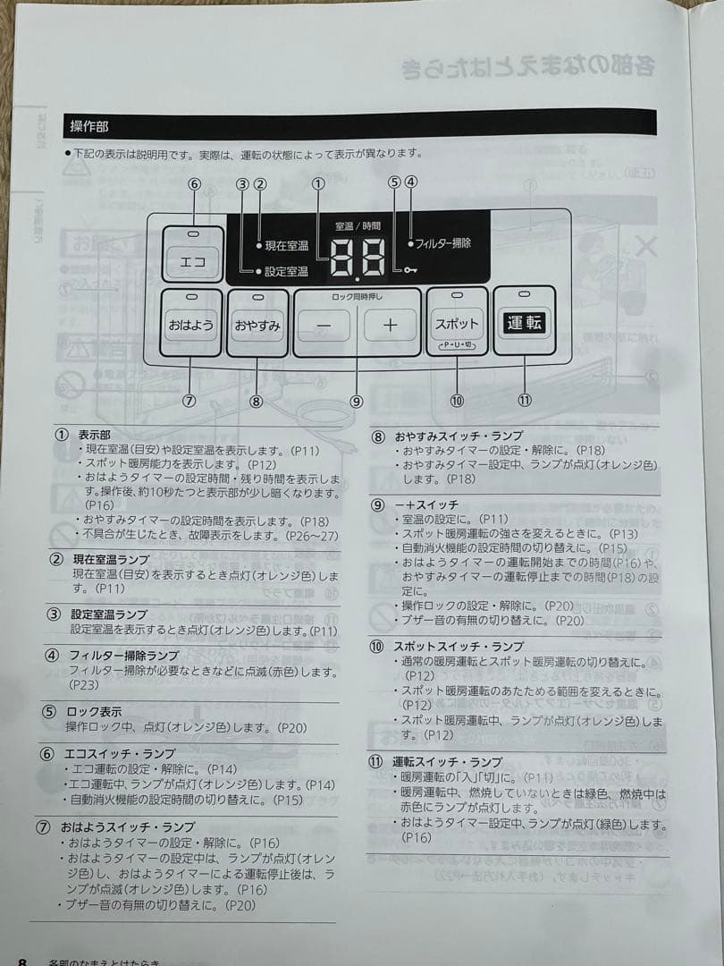 【美品】ノーリツ ガスファンヒーター 都市ガス用 GFH-4006Sガスコード付
