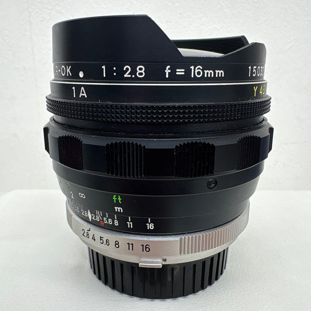 レンズ(単焦点) MINOLTA MC FISH-EYE ROKKOR-OK 16mm F2.8