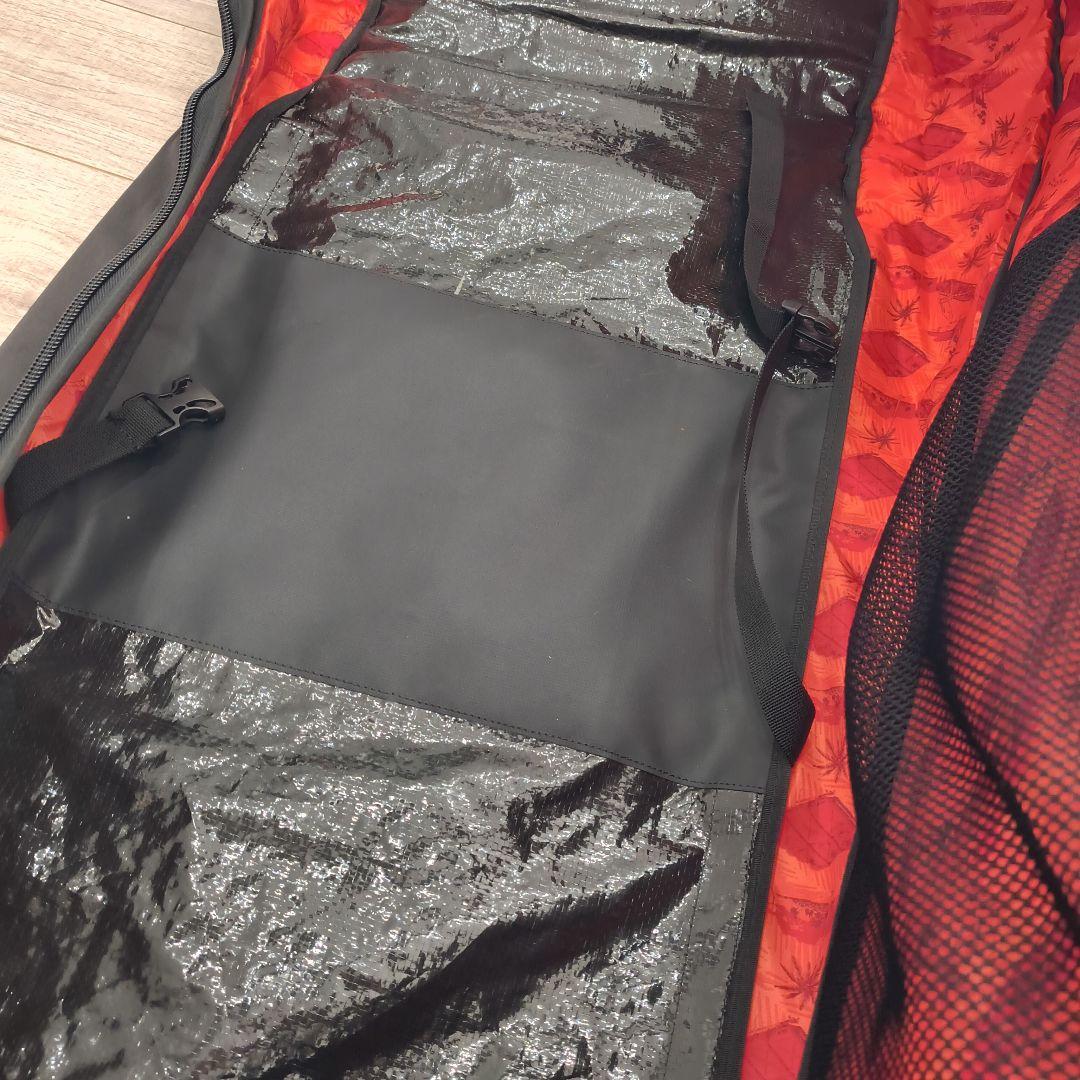 新品■LINEライン■スキーバッグ　ローラー付き