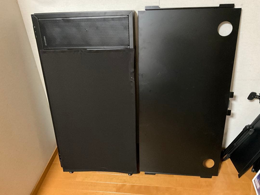 折りたたみDJブース向けテーブル（スチール製ブラック）店舗什器にも