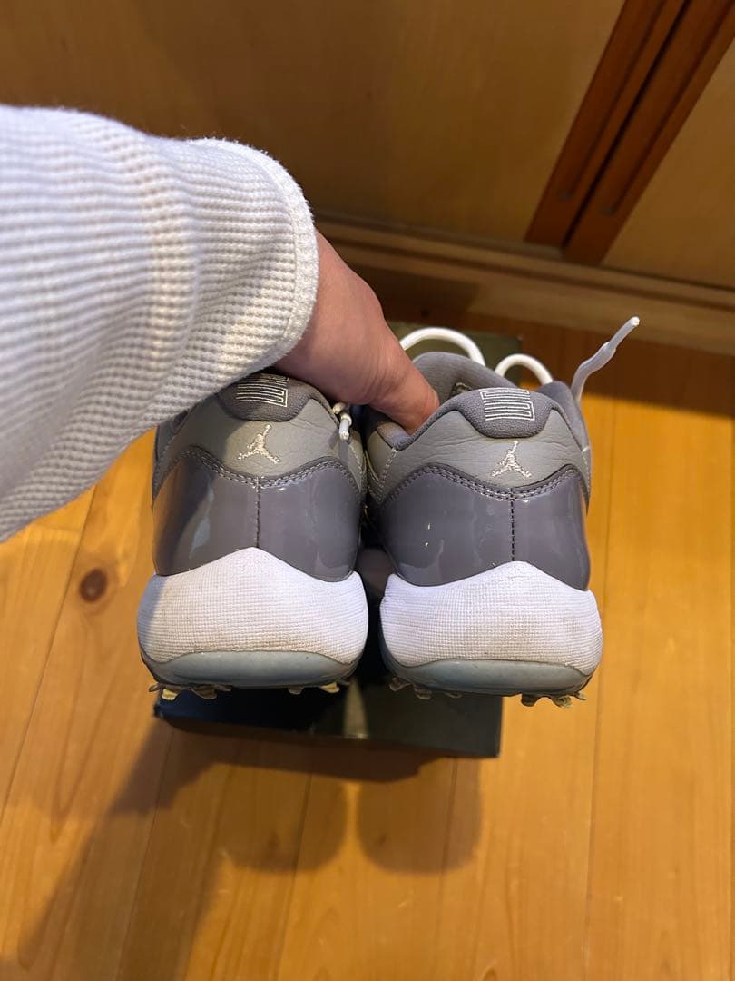 ジョーダン11ゴルフシューズ