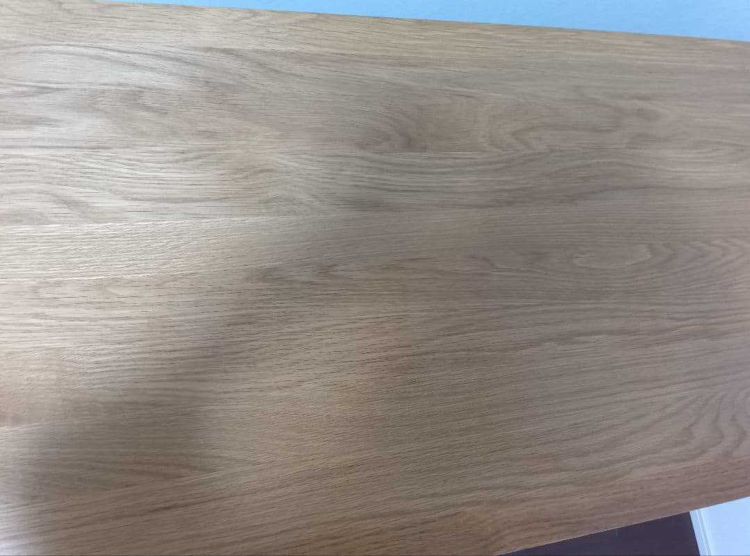 無印良品　デスク　学習机　オーク材