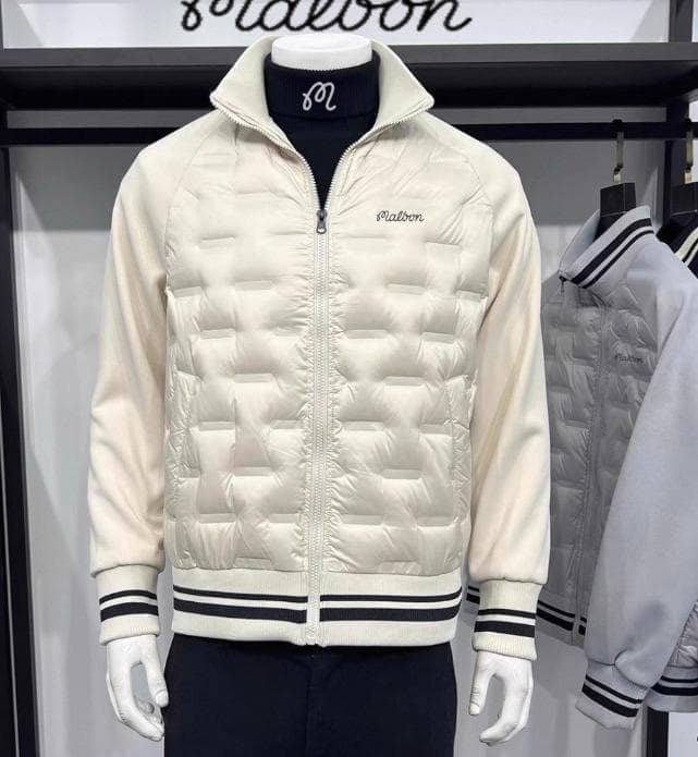 ⛳MALBON⛳ 韓国 冬用 ゴルフ ダウンジャケット メンズ 防寒 美品