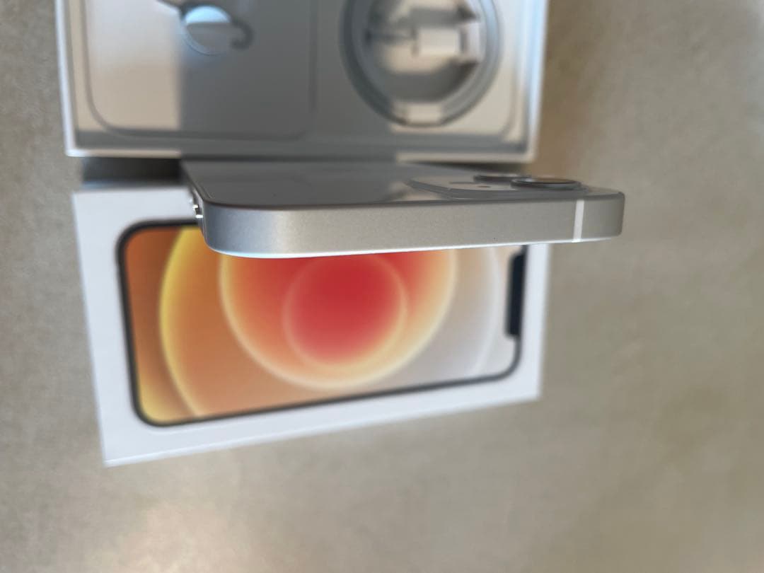 Apple iphone12 128GB ホワイト 付属品/箱あり