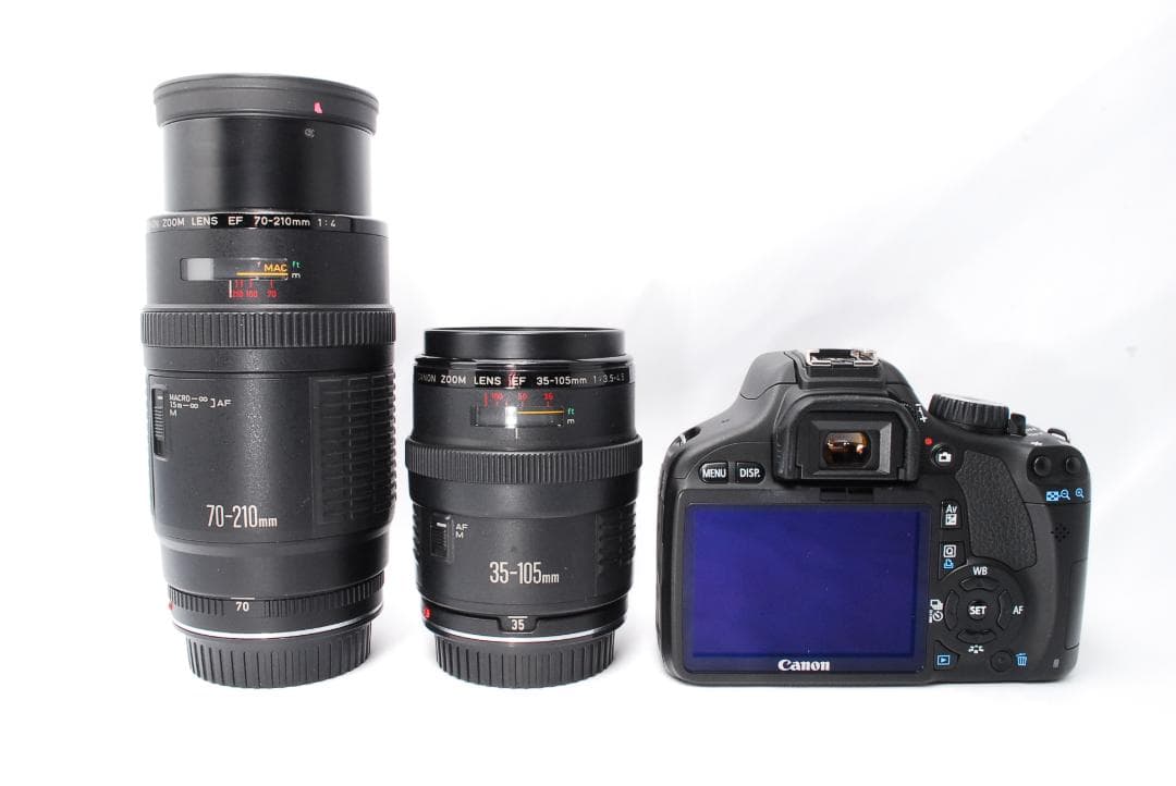 Canon kiss X4 デジタル一眼レフ　ダブルレンズ近くも遠くも撮影⭕️