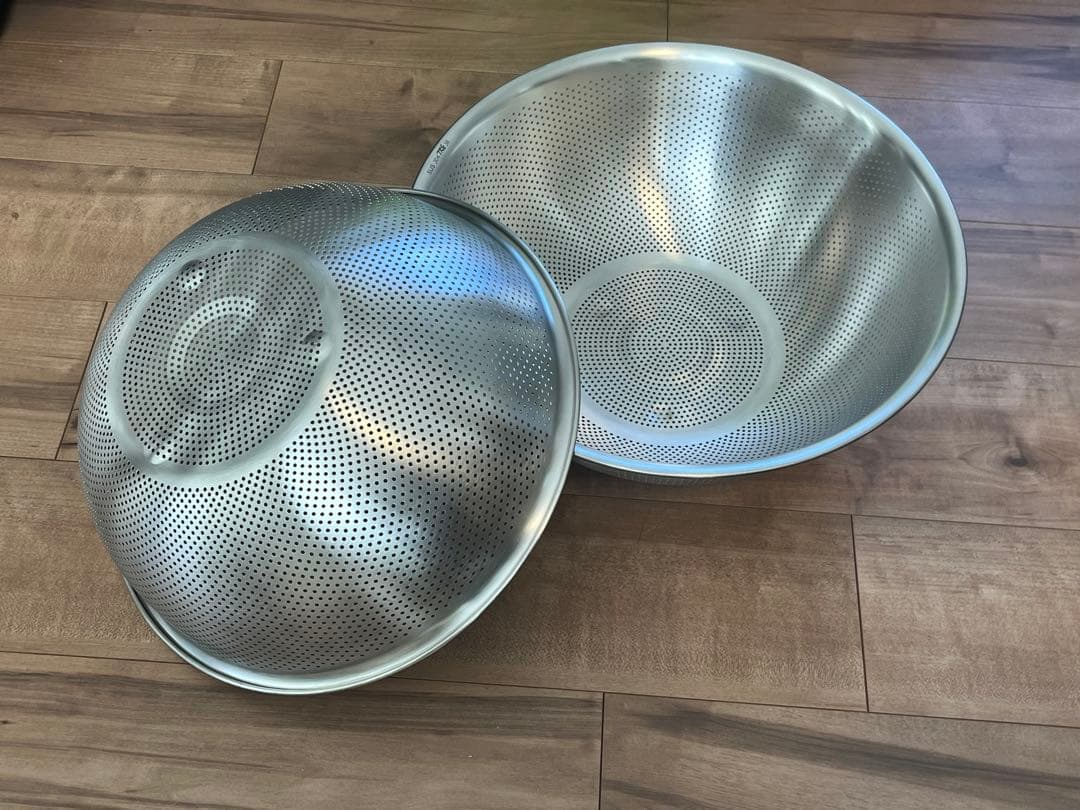 ステン大型パンチングザル33㎝、36㎝セット