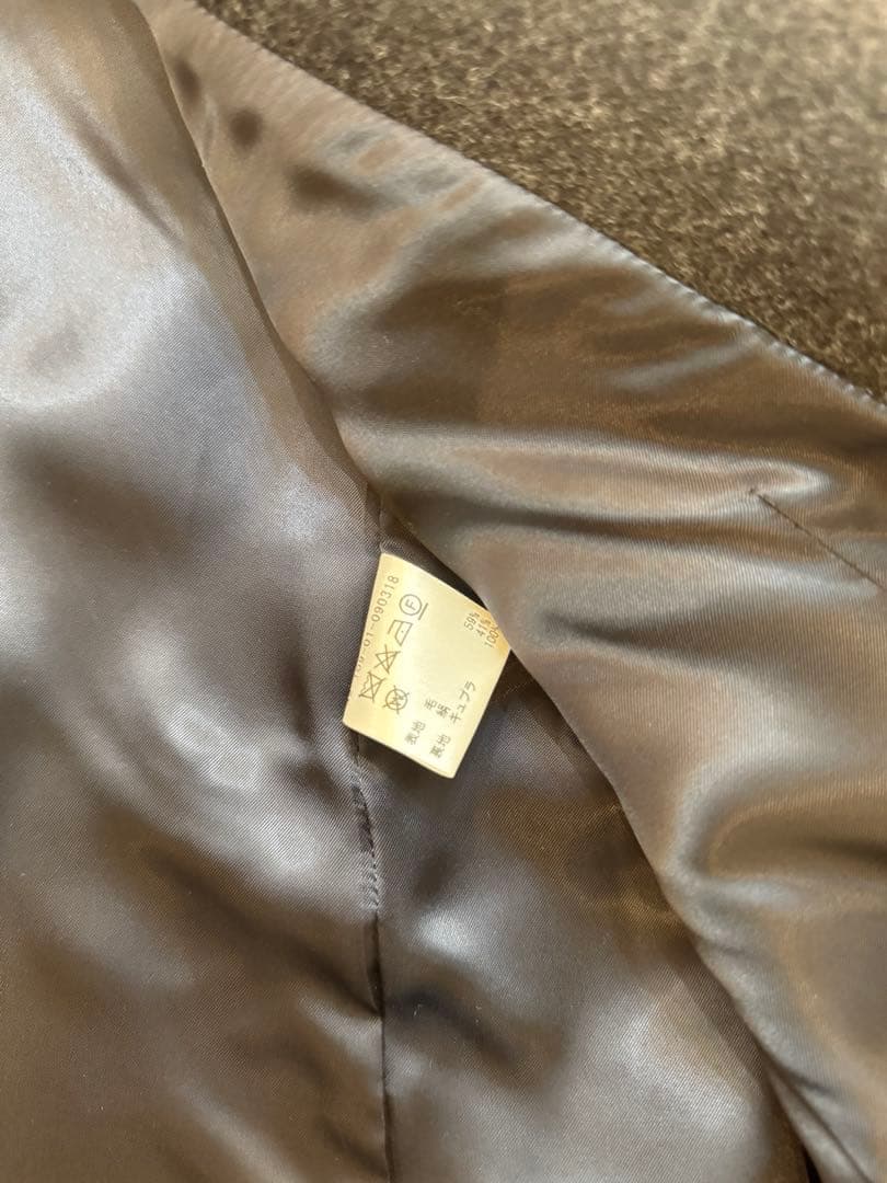 1月31日まで！ESTNATIONエストネーションダブルポケットピーコートウール