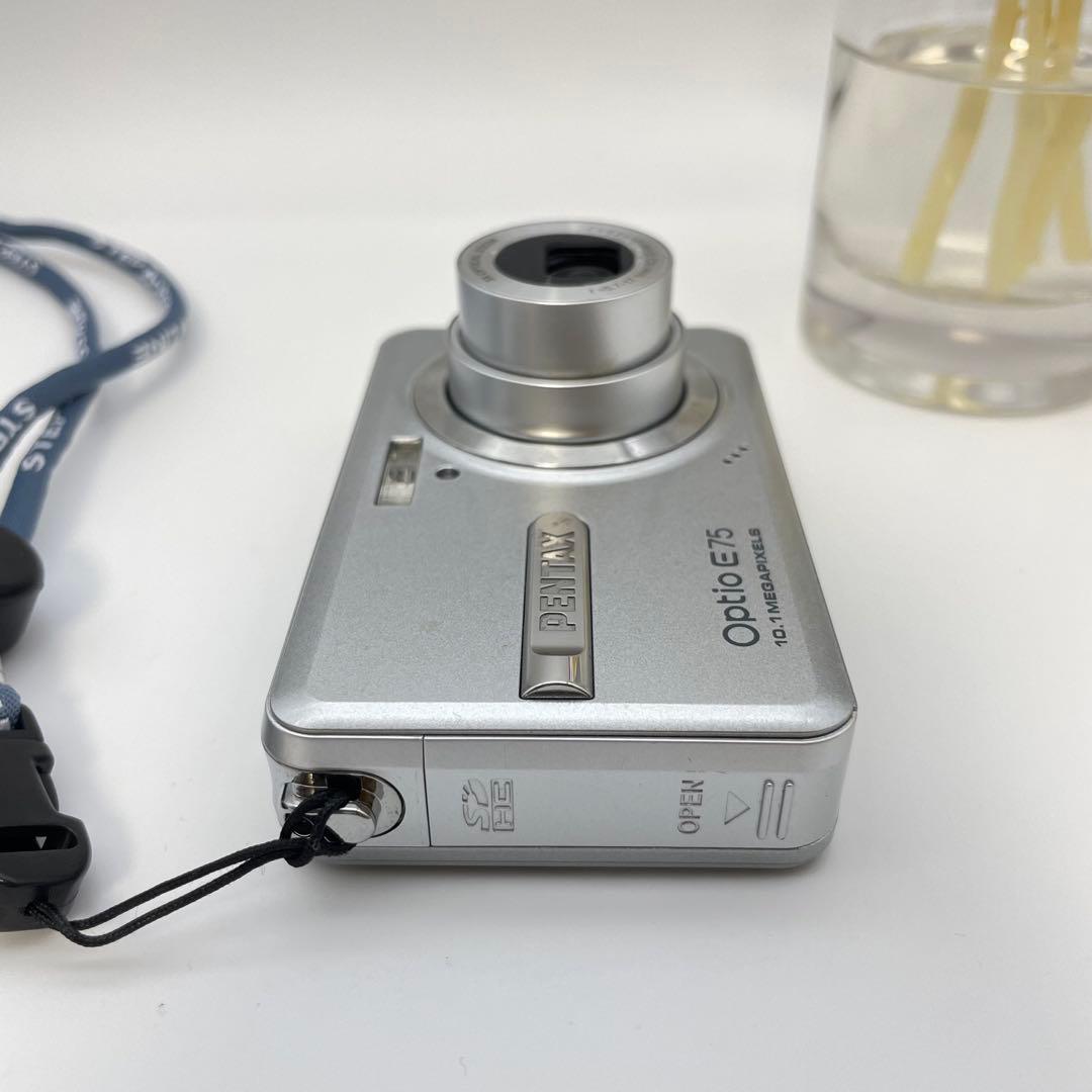 スマホ転送OK✨PENTAX Optio E75✨動作確認済 可愛いコンデジ♪